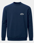 BYU Meridian Heather Navy Crewneck