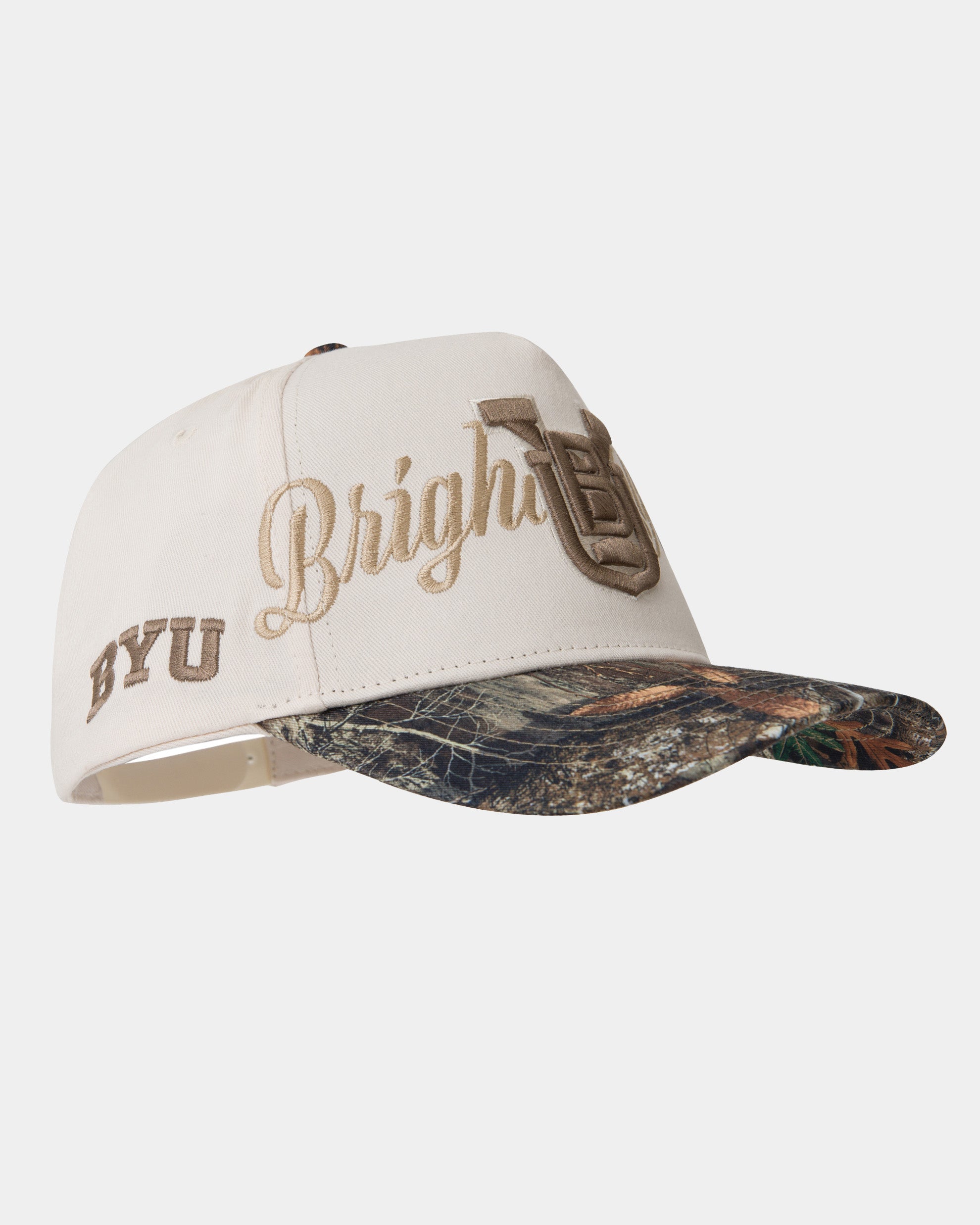 BYU Fade Hat Natural Camo Brigham Young