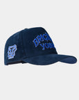 BYU Fade Hat Navy Corduroy Brigham Young