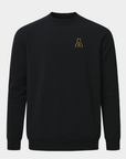 App State Meridian Black Crewneck