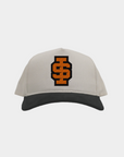Idaho State Cream Black Cord Brim Fade Hat