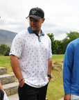 Elevation Polo Ivory Blue Collar Limited Edition