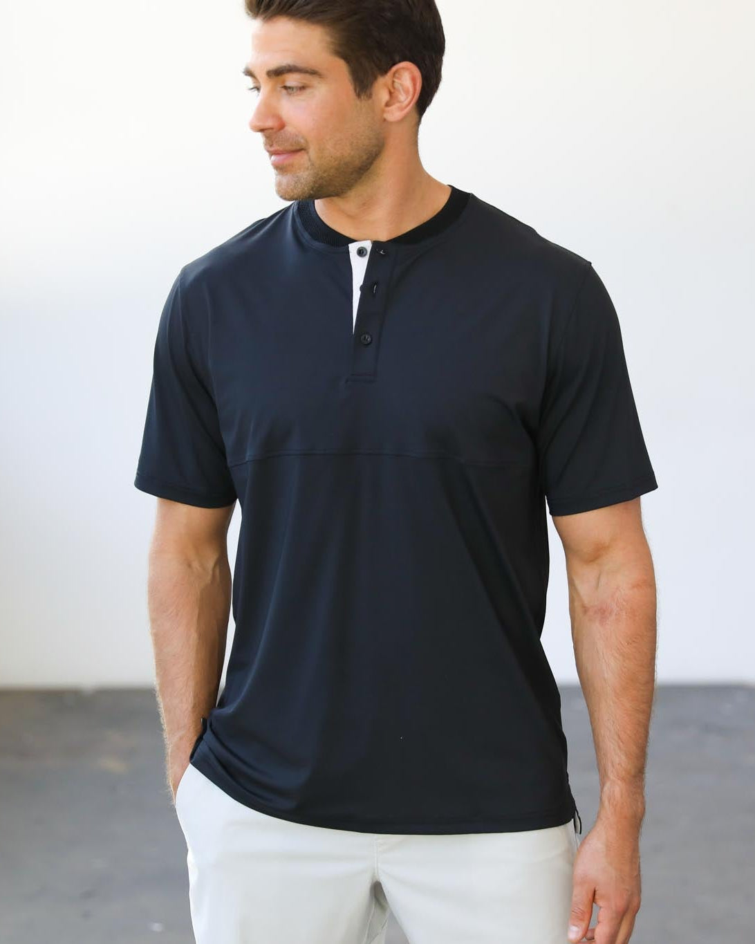 Crown Blade Polo Black