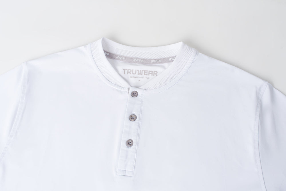 Crown Blade Polo White