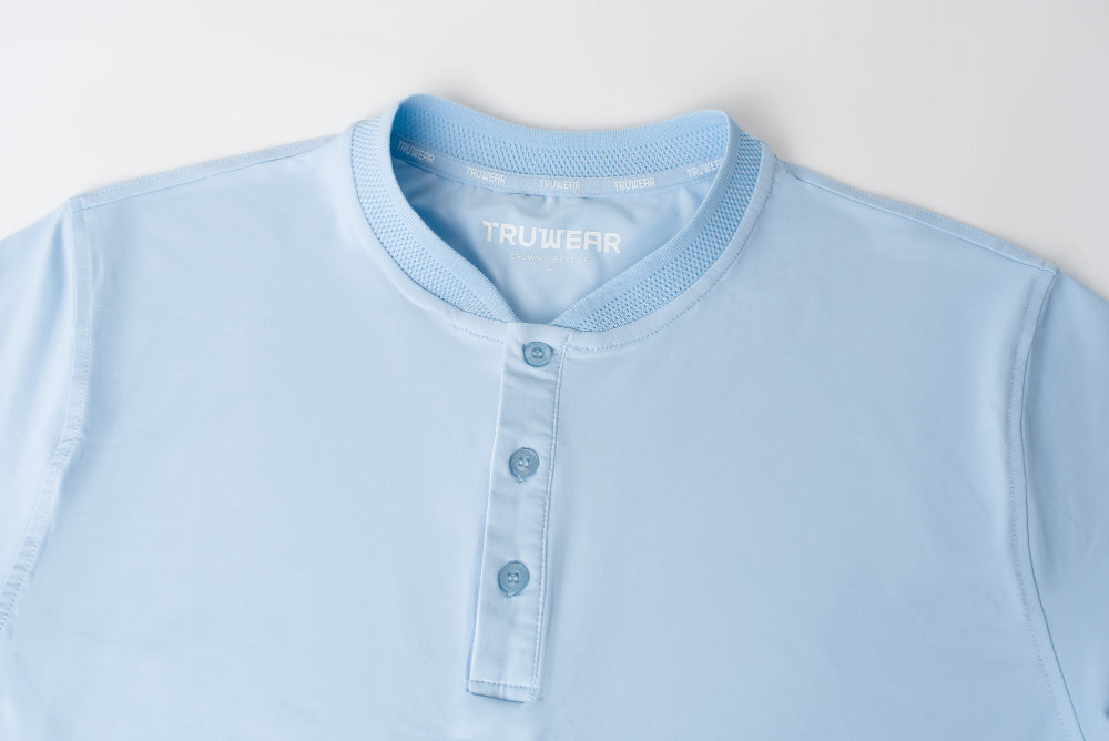 Crown Blade Polo Powder Blue