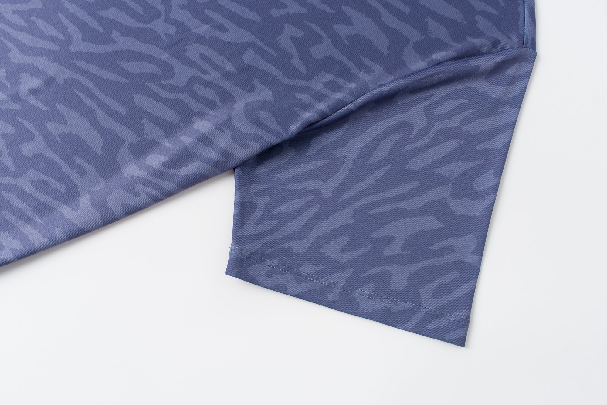 Elevation Polo Tiger Stripe Steel Blue