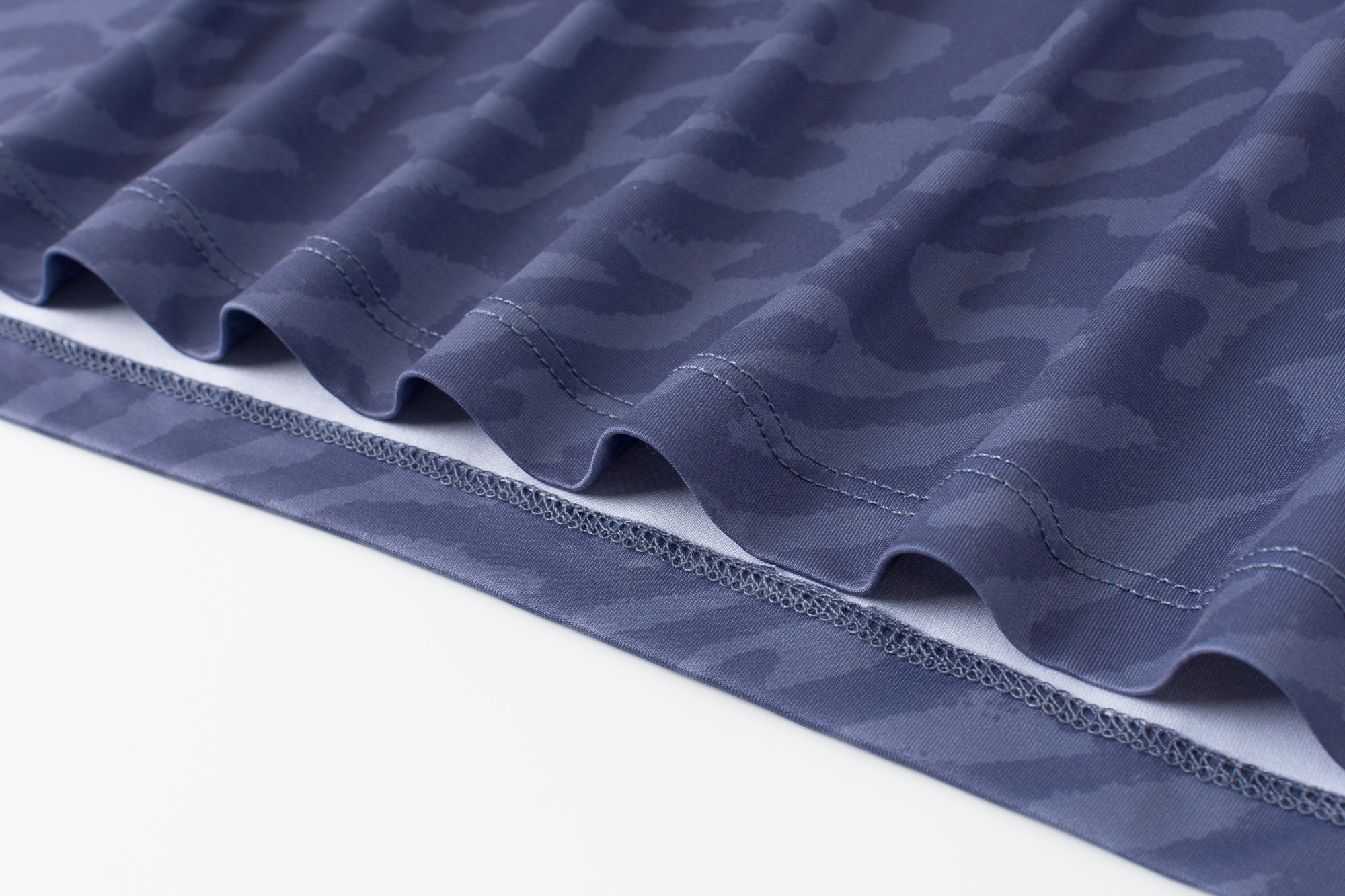 Elevation Polo Tiger Stripe Steel Blue
