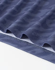 Elevation Polo Tiger Stripe Steel Blue