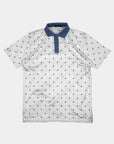 Elevation Polo Ivory Blue Collar Limited Edition