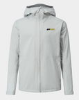 App State Voyage Rain Jacket Light Grey