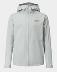 App State Voyage Rain Jacket Light Grey