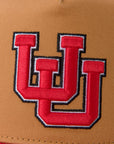 UofU Fade Hat Tan Red