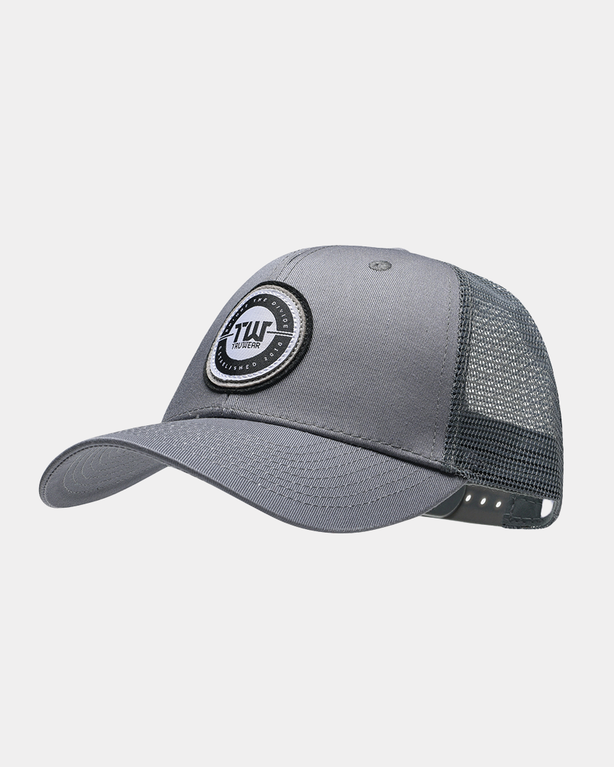 Conduct Lifestyle Grey Net Back Hat Truwear