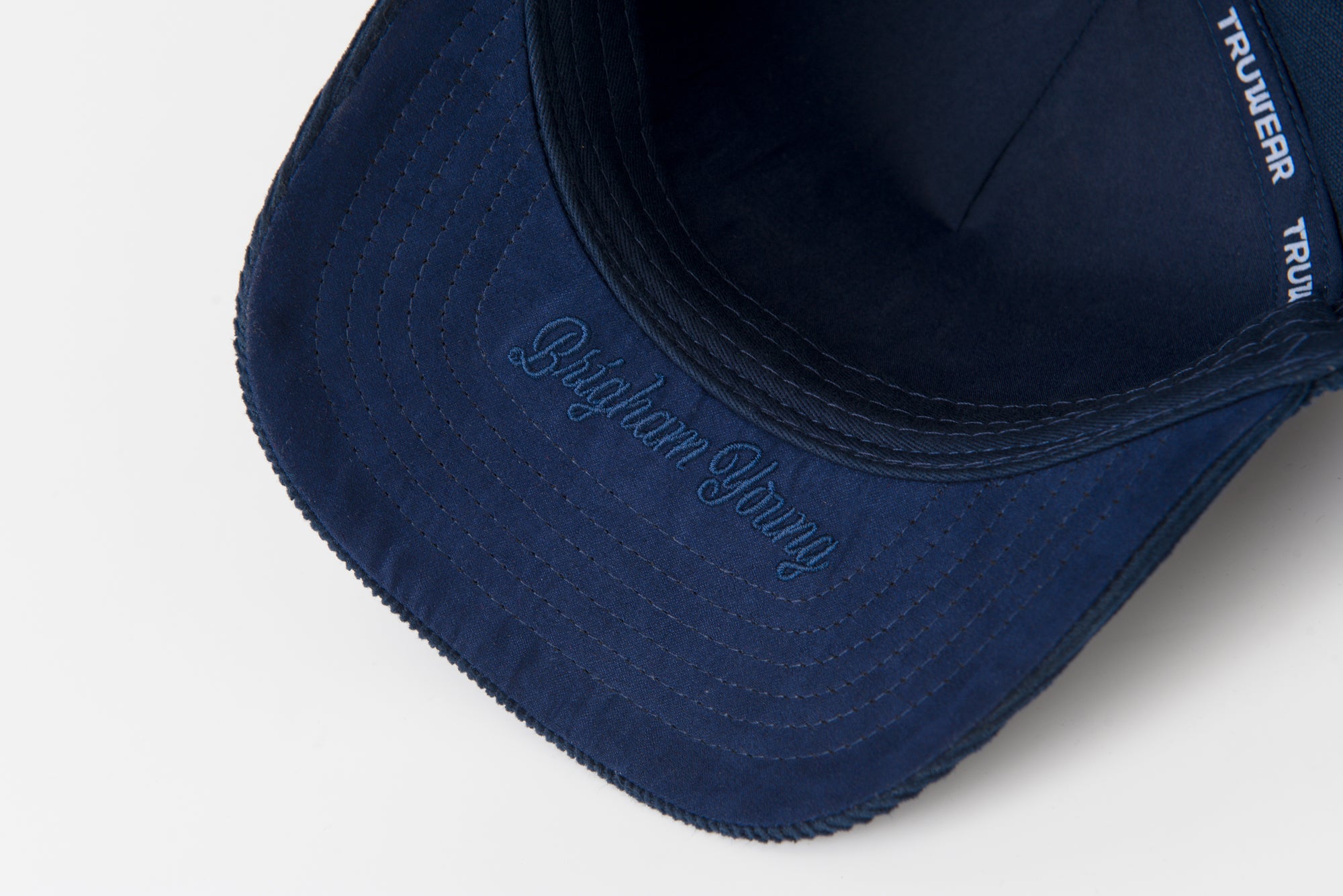 BYU Fade Hat Navy Corduroy Brigham Young