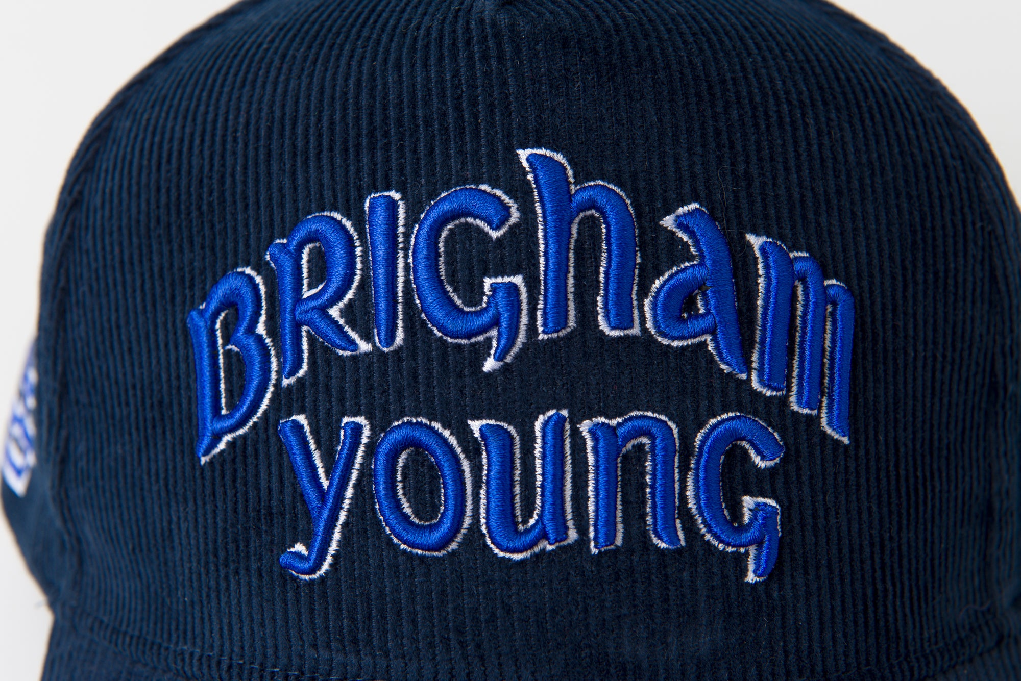 BYU Fade Hat Navy Corduroy Brigham Young