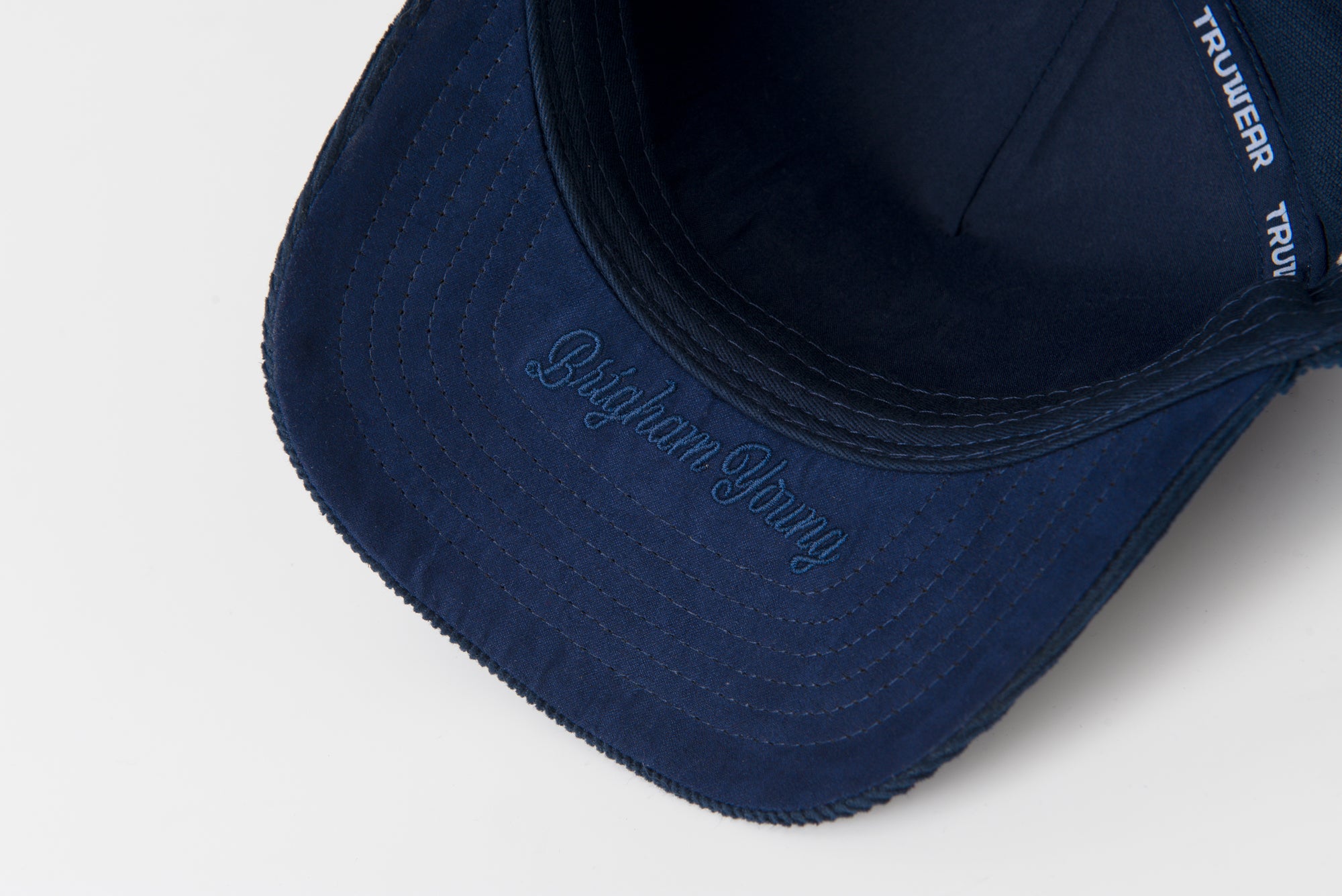 BYU Fade Hat Navy Corduroy Brigham Young