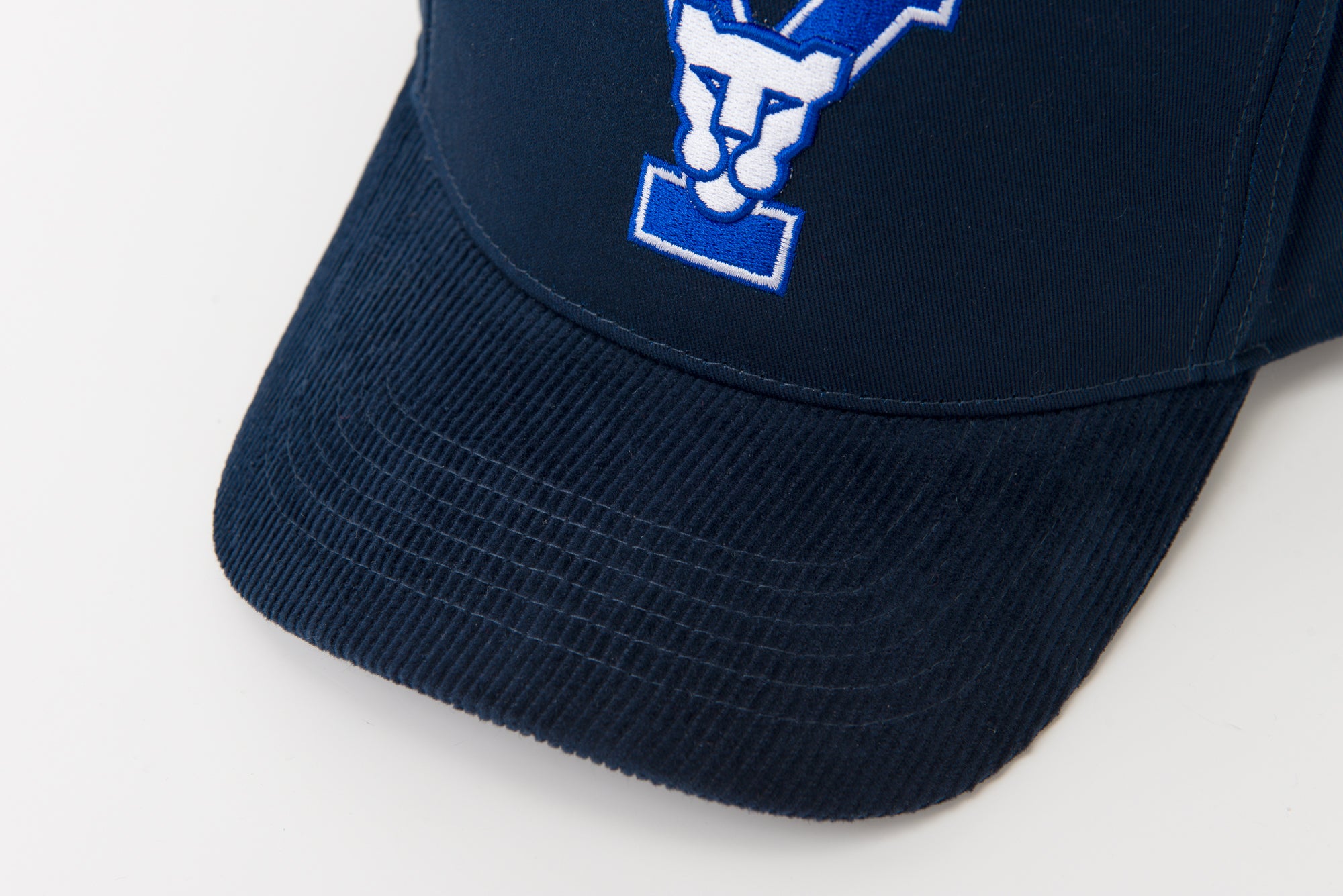 BYU Fade Hat Navy Corduroy Y