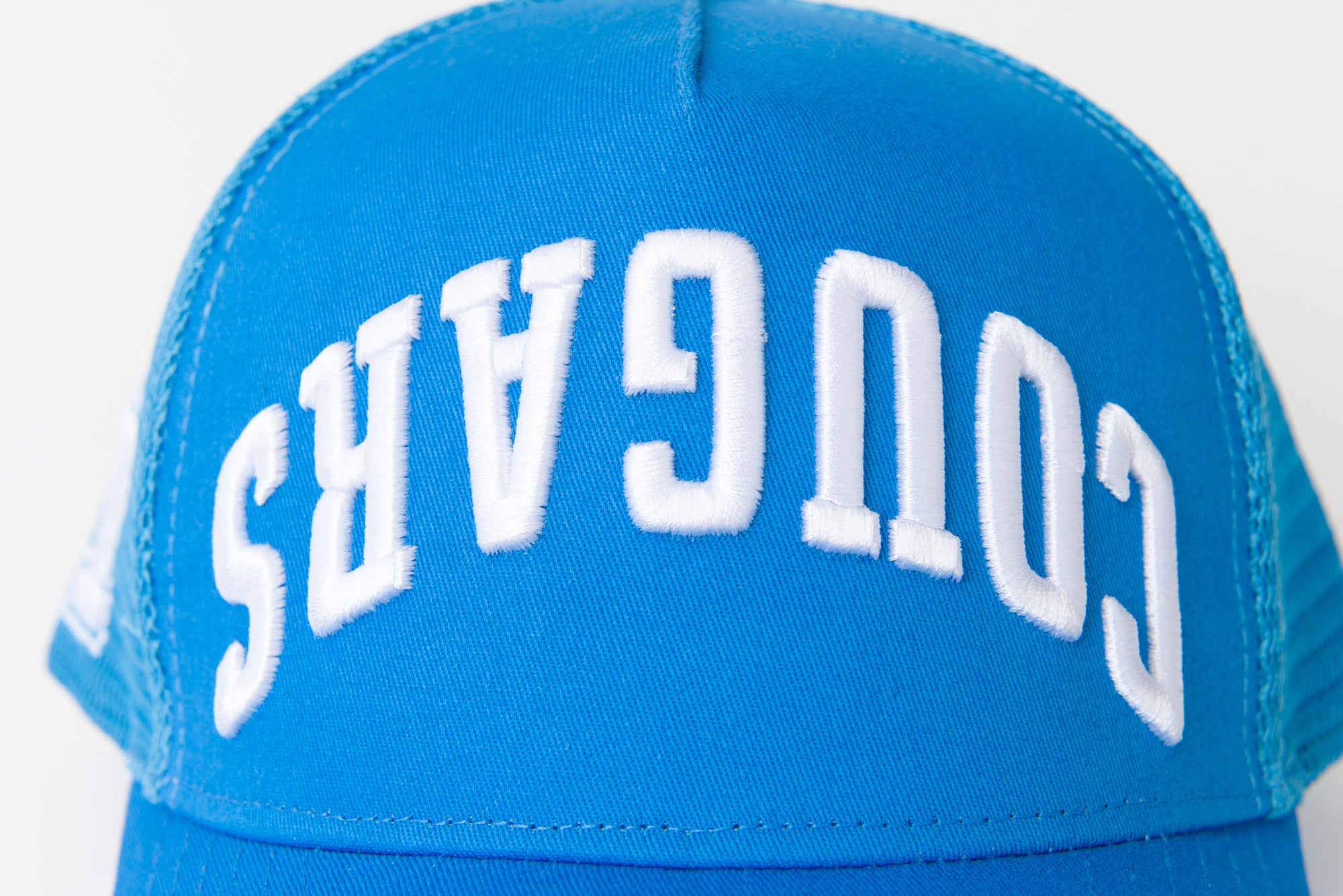 BYU Bunker Hat Royal Blue Inverted Cougars