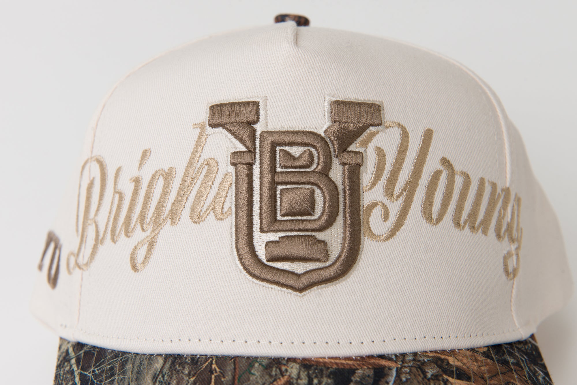 BYU Fade Hat Natural Camo Brigham Young