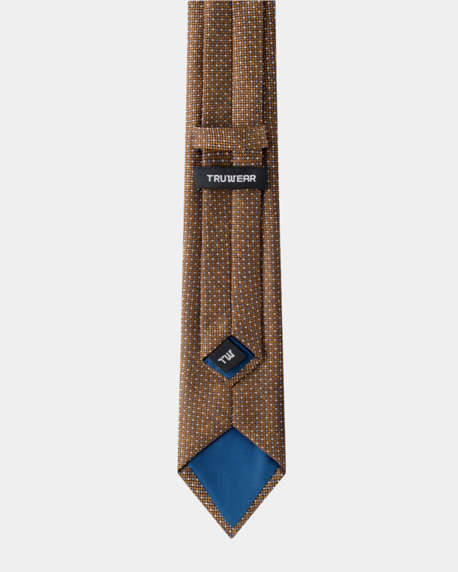 Multi-Dot Tie Brown