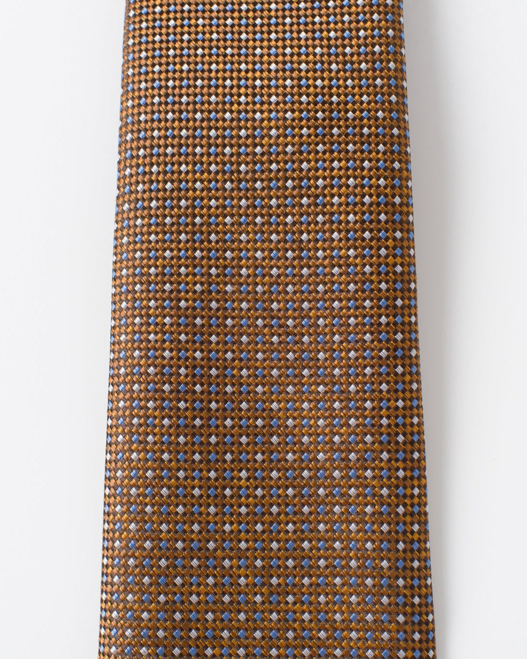 Multi-Dot Tie Brown