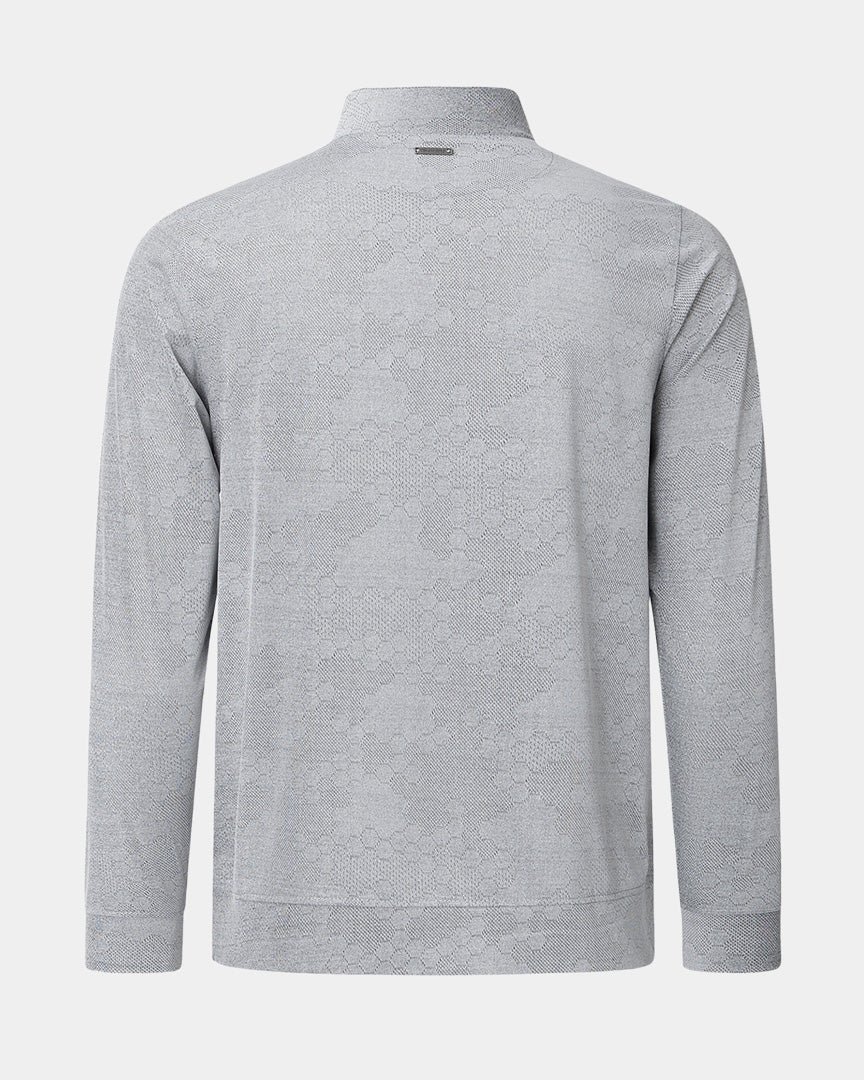 Swell Q-Zip Heather Grey