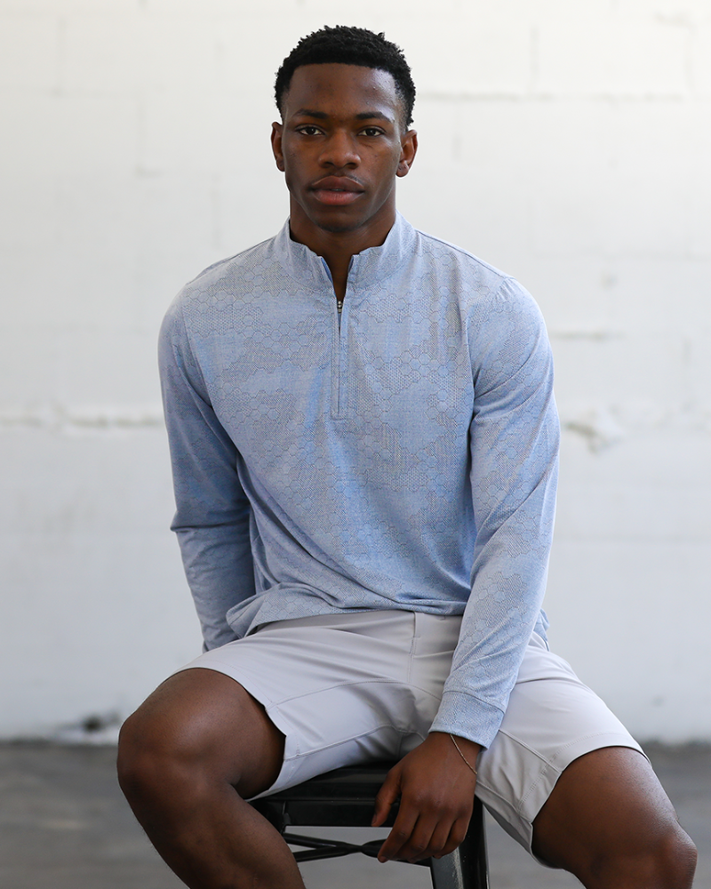 Swell Q-Zip Steel Blue