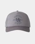 UofU Fade Hat Grey Round