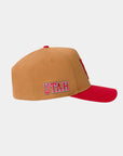 UofU Fade Hat Tan Red