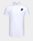 Drake Phenom Classic White Short Sleeve Dress Shirt
