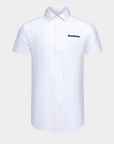 Drake Phenom Classic White Short Sleeve Dress Shirt