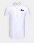 Drake Phenom Classic White Short Sleeve Dress Shirt