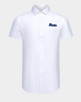Drake Phenom Classic White Short Sleeve Dress Shirt