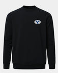 BYU Meridian Black Crewneck