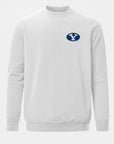 BYU Meridian Heather Grey Crewneck