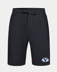 BYU Peak Sweat Black Shorts