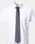 Elite Silk Tie T Pattern Dark Blue