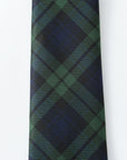 Immortal Green & Navy Plaid Tie