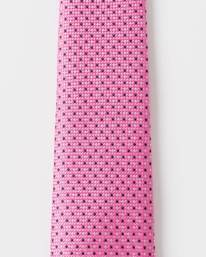 Multi-Dot Tie Pink