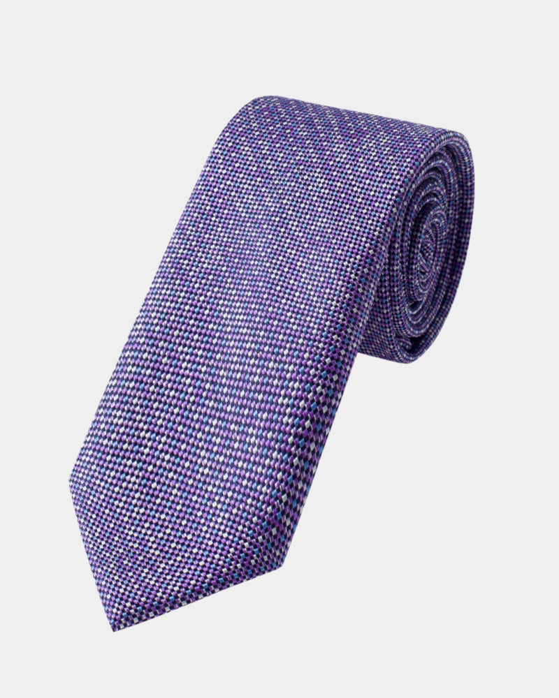 Multi-Dot Tie Purple
