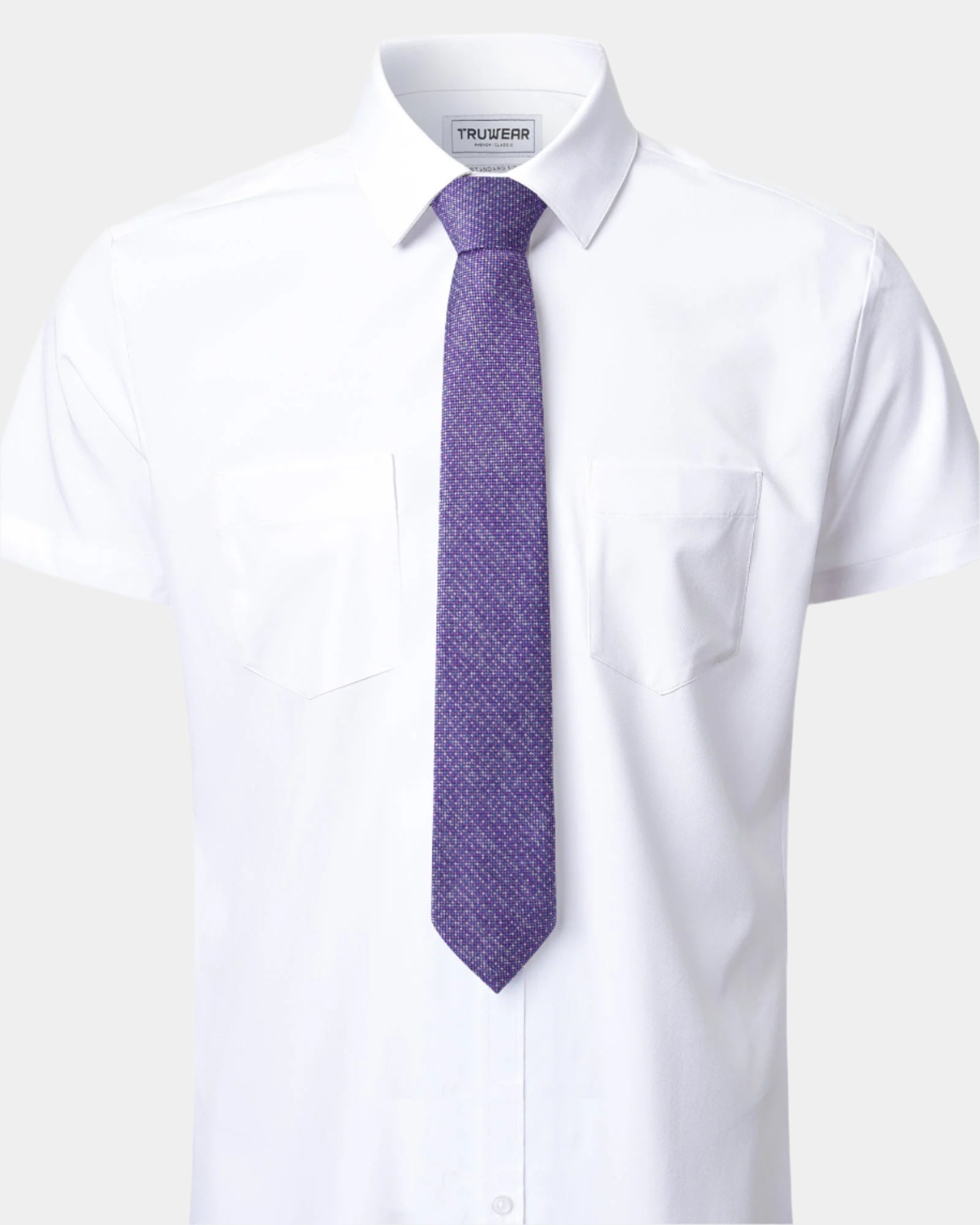 Multi-Dot Tie Purple