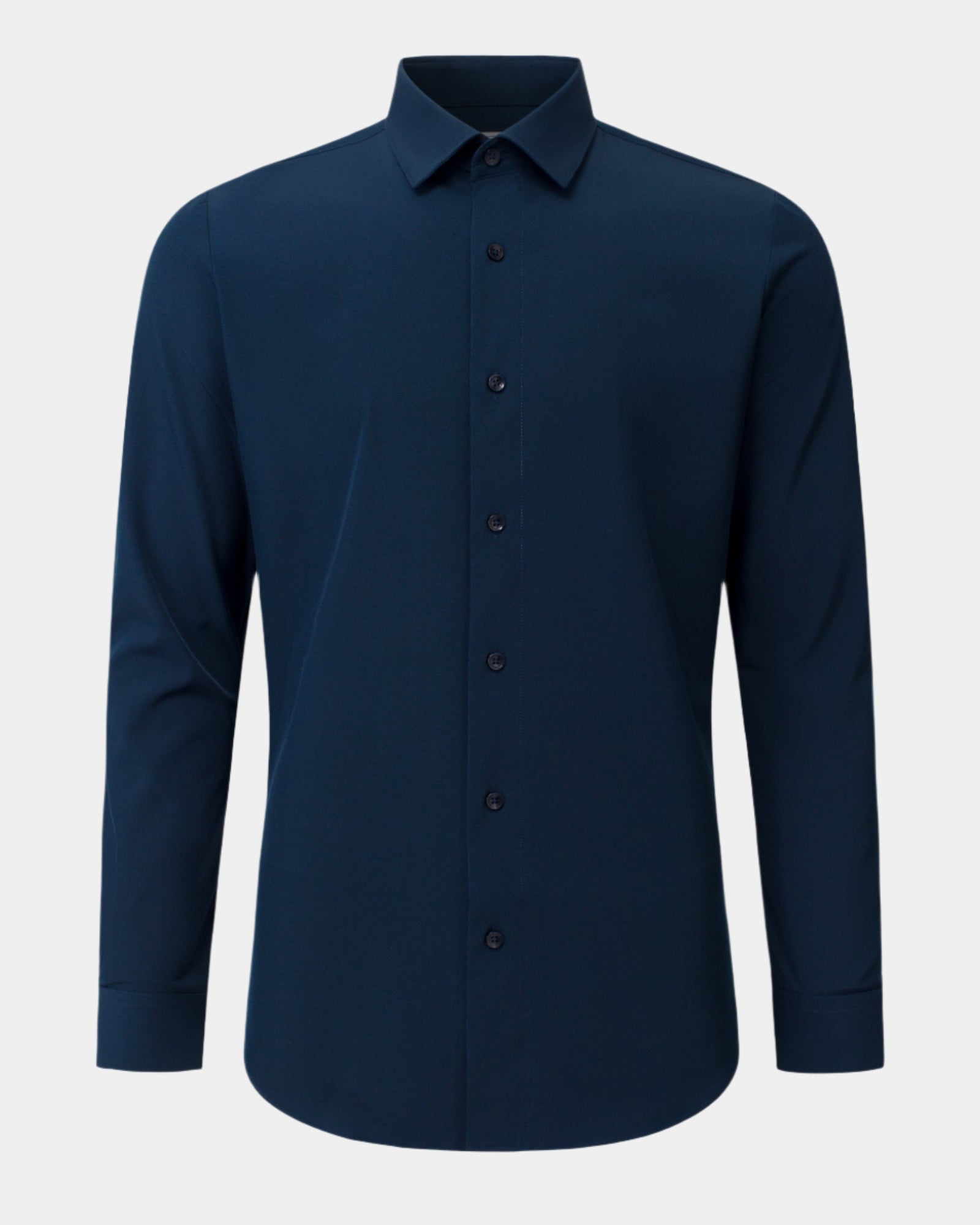 Phenom Professional Long Sleeve True Navy Dress Shirt