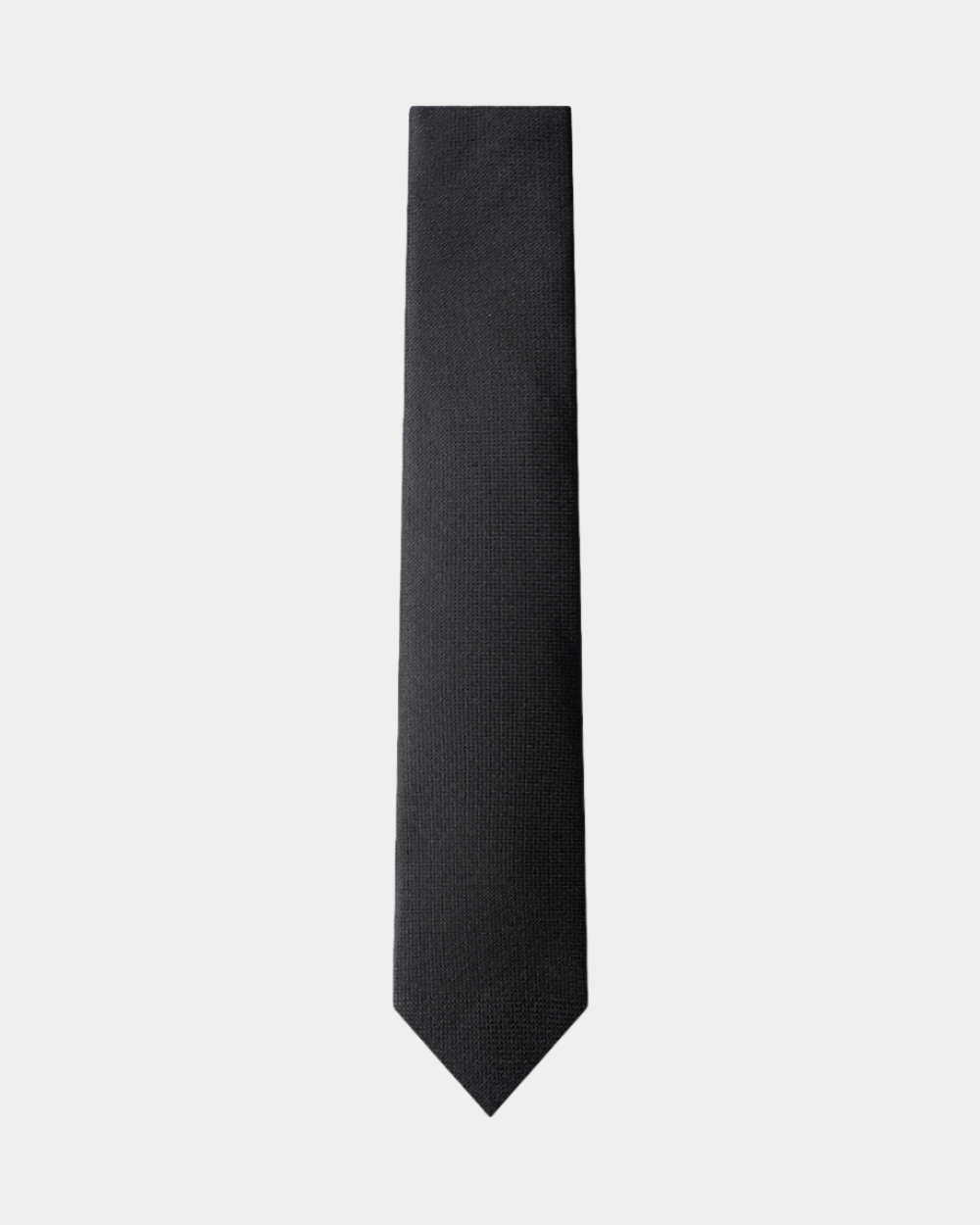 Elite Silk Tie Geometric Pattern Black