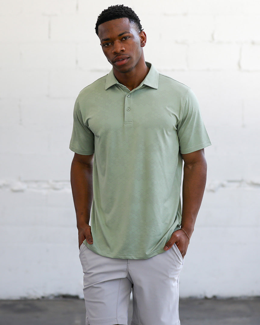Swell Polo Olive Green