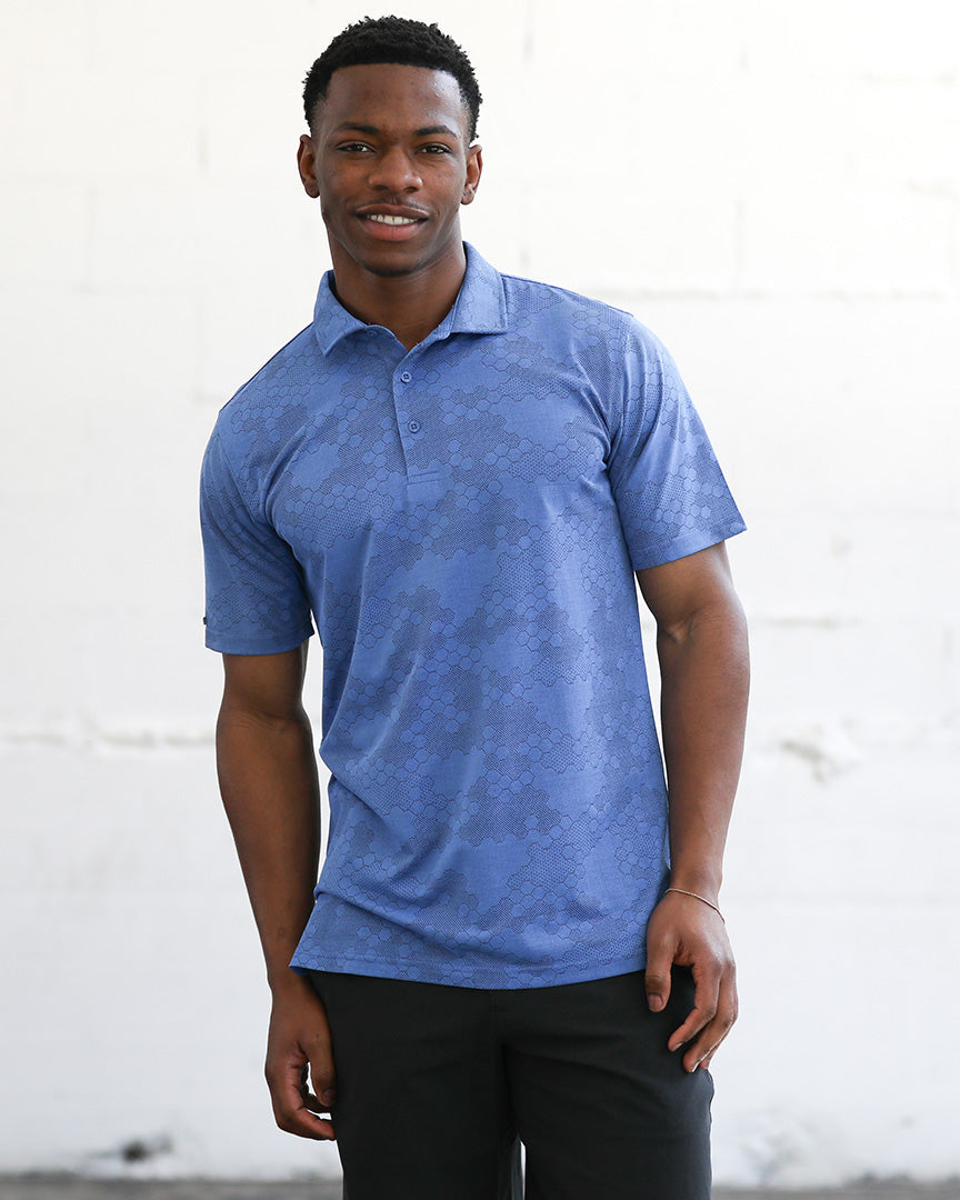 Swell Polo Cobalt Blue