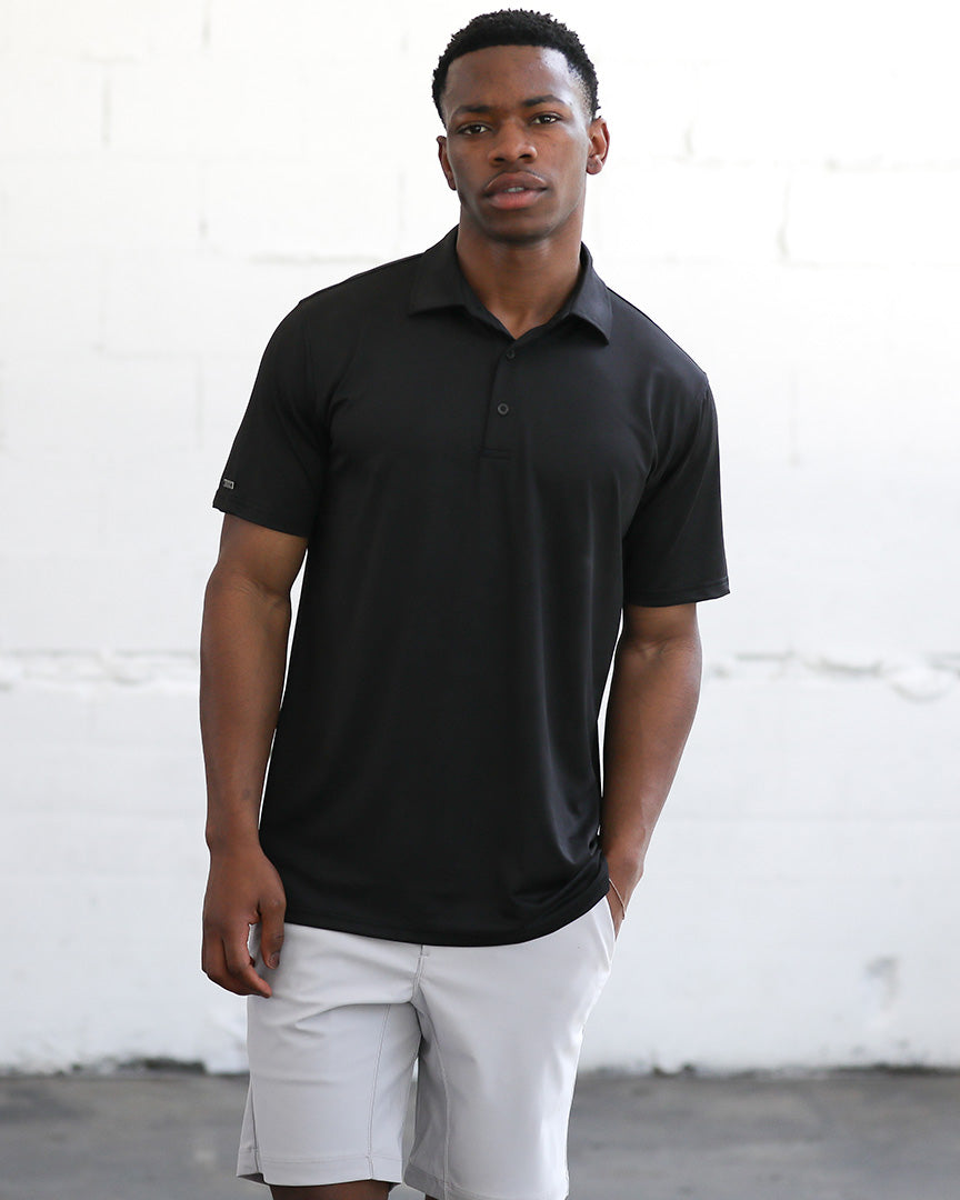 Swell Polo Black