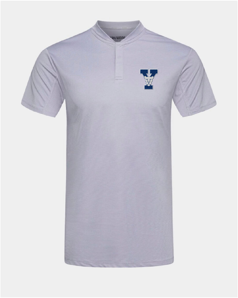 BYU Pinnacle Light Grey Polo 2.0
