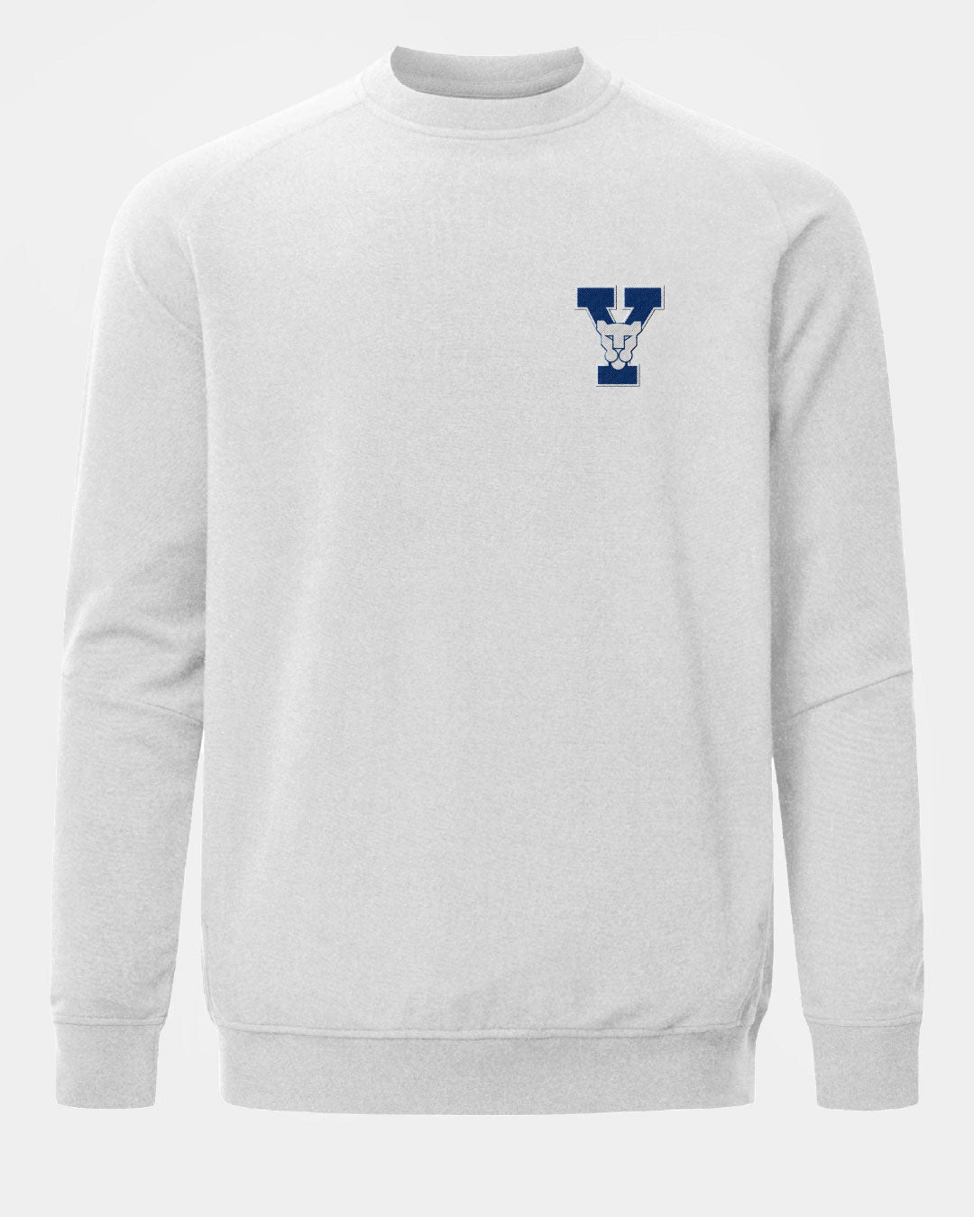 BYU Meridian Heather Grey Crewneck