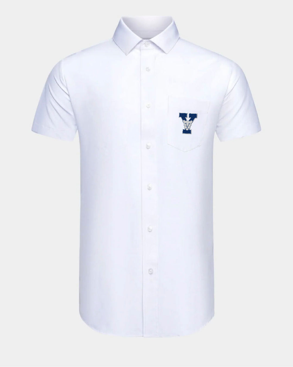 BYU Phenom Classic White Short Sleeve Dress Shirt