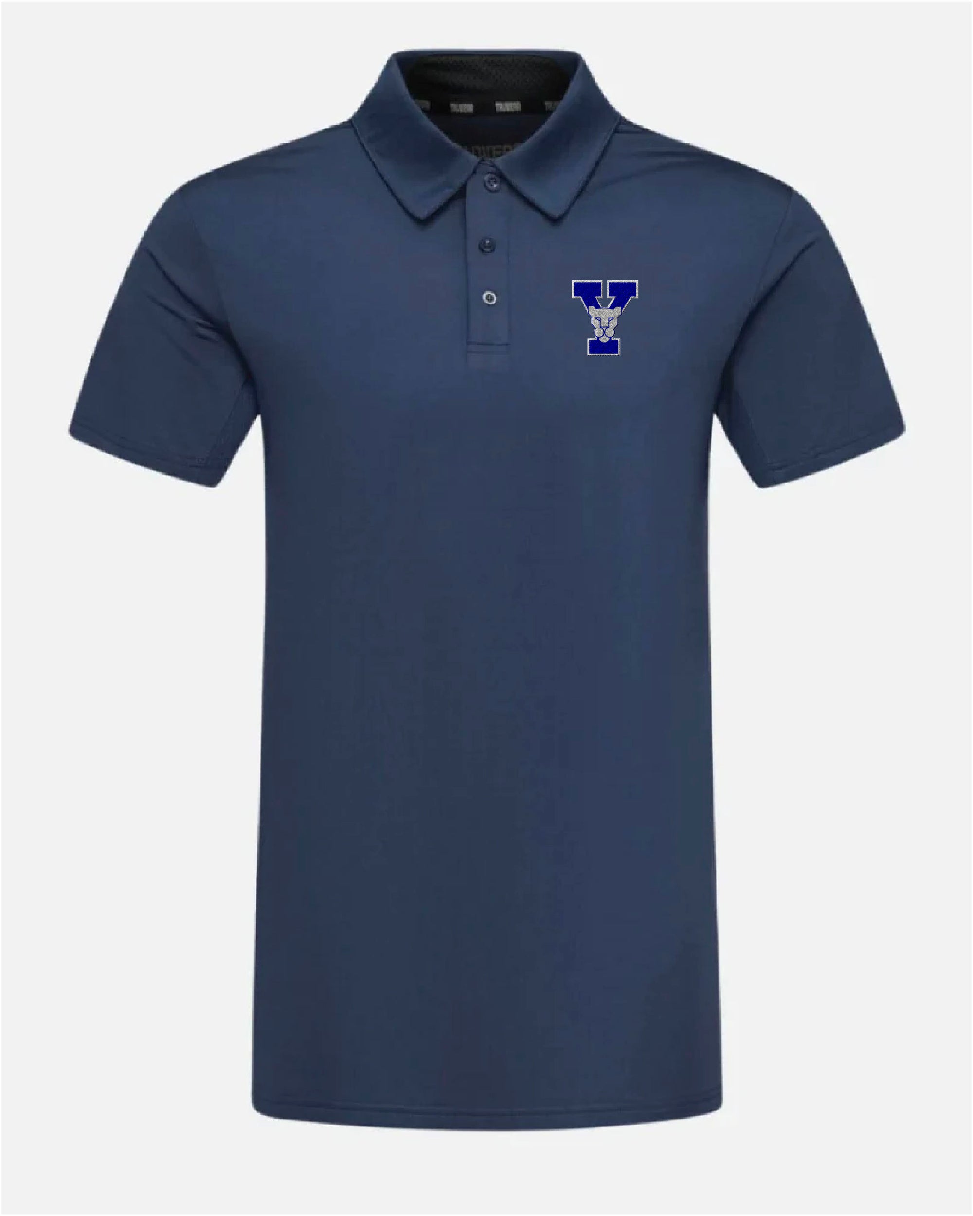 BYU Crest 2.0 Navy Blue Polo